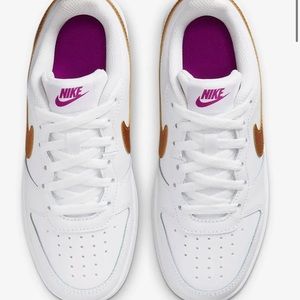 Nike Court Borough Low 2 SE Copper Magenta Y 6.5 or Womens 8! EUC Sneakers